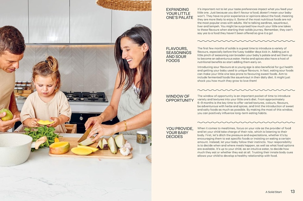 Baby Food Bible: A Nourishing Guide to Feeding Your Family, From First Bite and Beyond