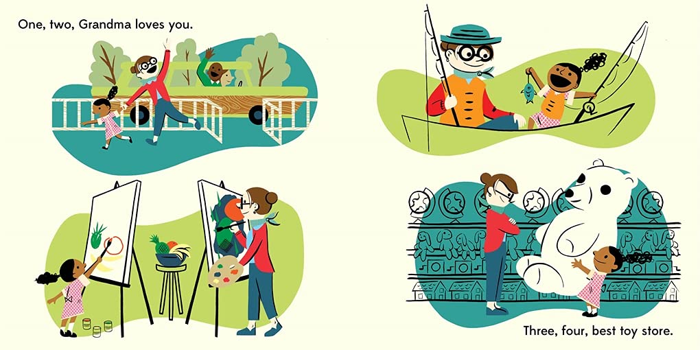 One, Two, Grandma Loves You: A Picture Book