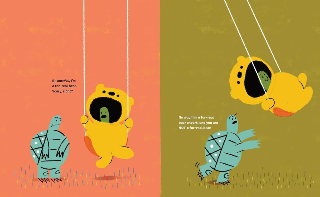 Bearsuit Turtle Makes a Friend: A Picture Book