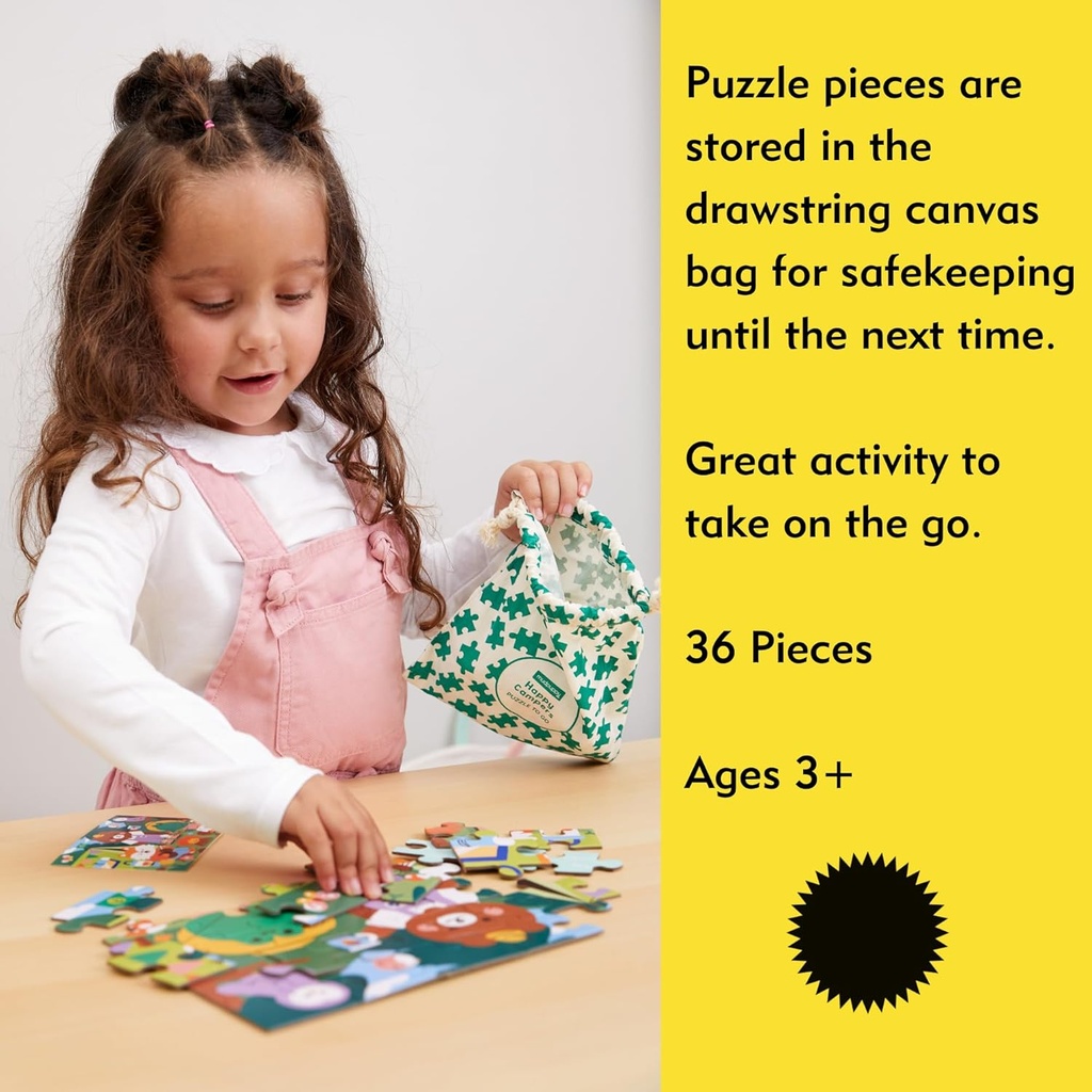 Happy Campers – 36 Piece Jigsaw Puzzle to Go 