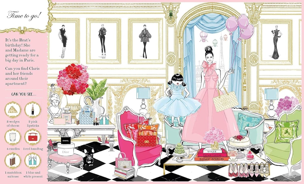 Where is Claris in Paris!: Claris: A Look-and-find Story! 