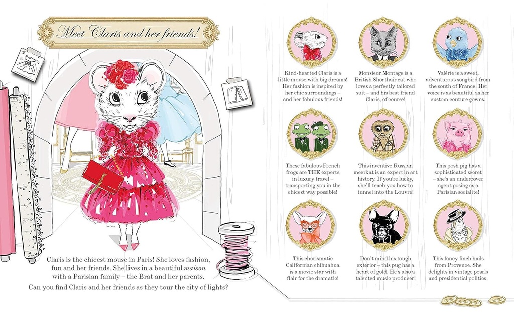Where is Claris in Paris!: Claris: A Look-and-find Story! 