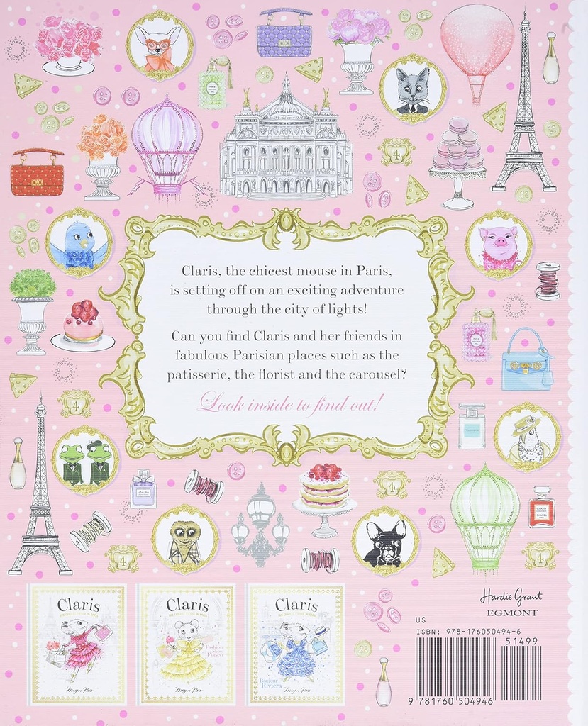 Where is Claris in Paris!: Claris: A Look-and-find Story! 