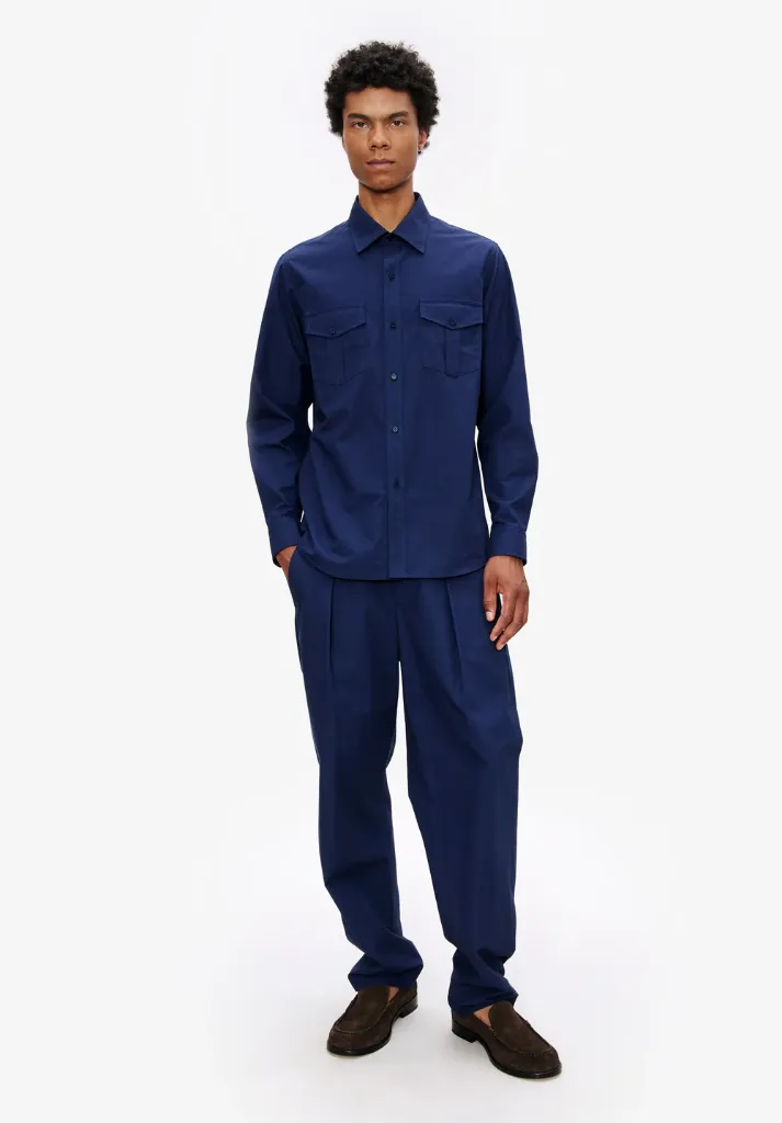 [COHNE-H08428IAK DARK NAVY] A.P.C. - Renato Trousers (50)