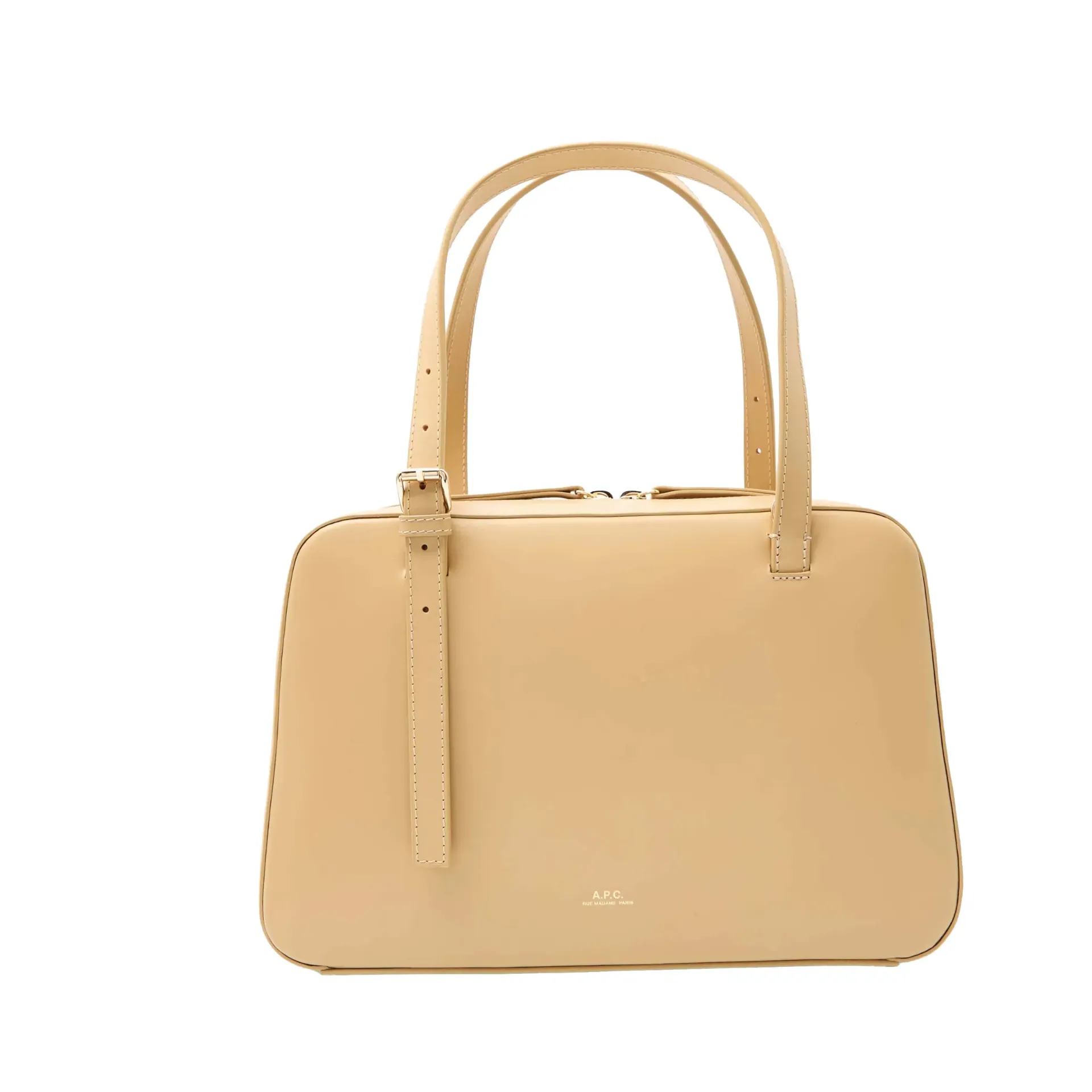 [PXBMW-F67017BAR CASHEW] A.P.C. - Virginie Box Bag Beige
