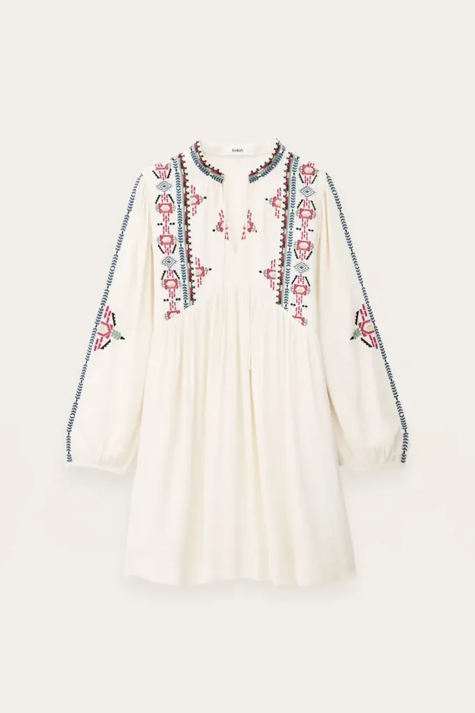 [1E26TELM] BA&SH - Telma Dress Ecru (0(XS))