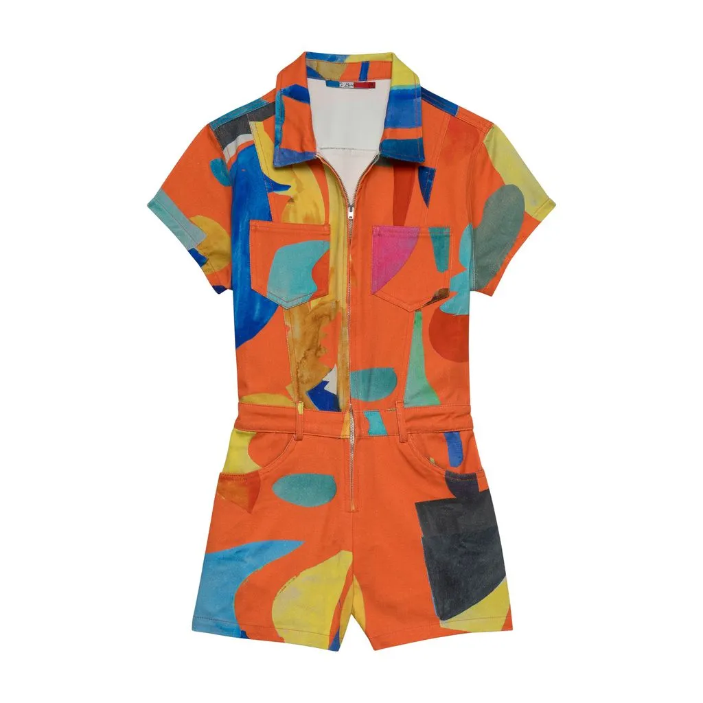 [RRSJ] G.KERO - Playsuit Rainbow (M)