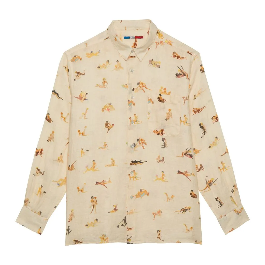 G.KERO - Linen Shirt Men Couple X