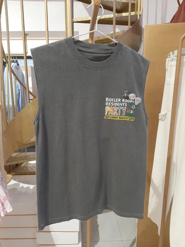 [SS26TSBPART] NEWTONE - Tee Shirt Biker "Party" Pepper (1)