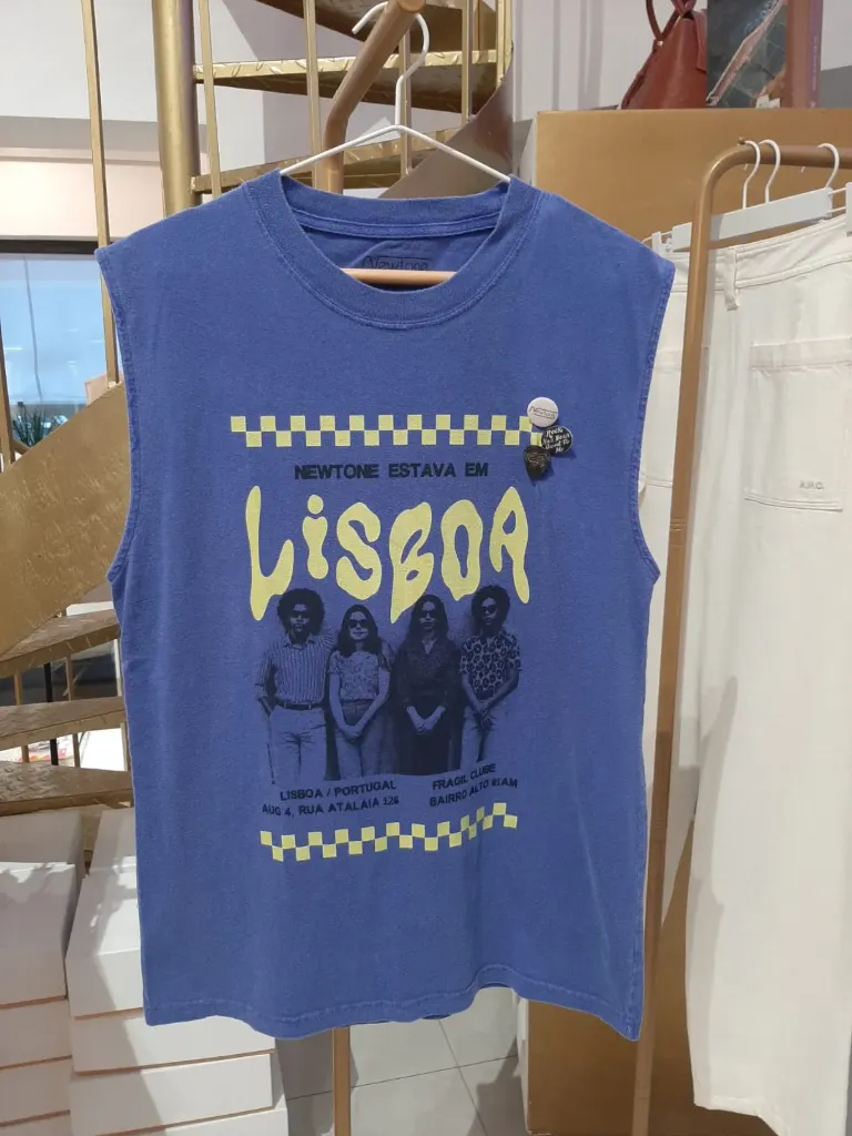 [SS26TSBTOWN] NEWTONE - Tee Shirt Biker "Town" Royal (1)