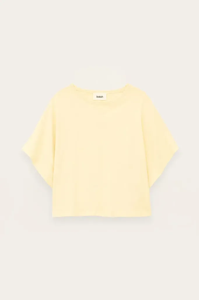 [CACIE26ECRU] BA&SH - Cacia Cape T-shirt