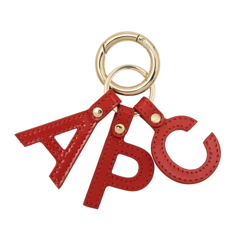 [PXCBT-F63656] A.P.C. - Letters A.P.C. Keychain