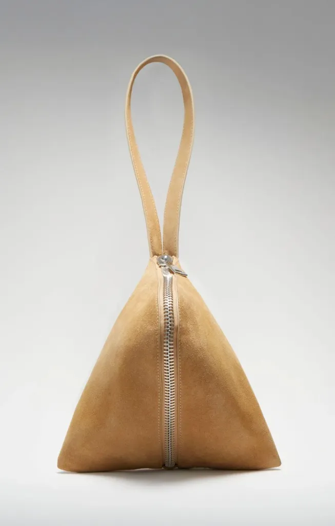 [S26FORTCOOKIESAND] ROSEANNA - Sand Leather Fortune Cookie Bag