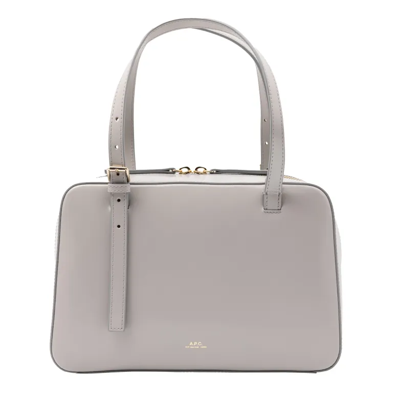 [PXBMW-F67017] A.P.C. - Virginie Box Bag Pearl Grey