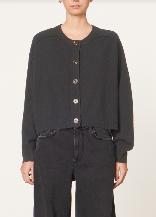 VANESSA BRUNO - DOUVE Vest Charcoal (S)