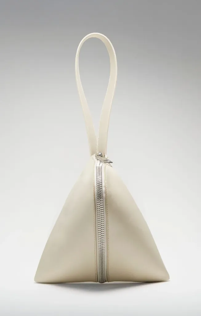 ROSEANNA - Off-White Leather Fortune Cookie Bag