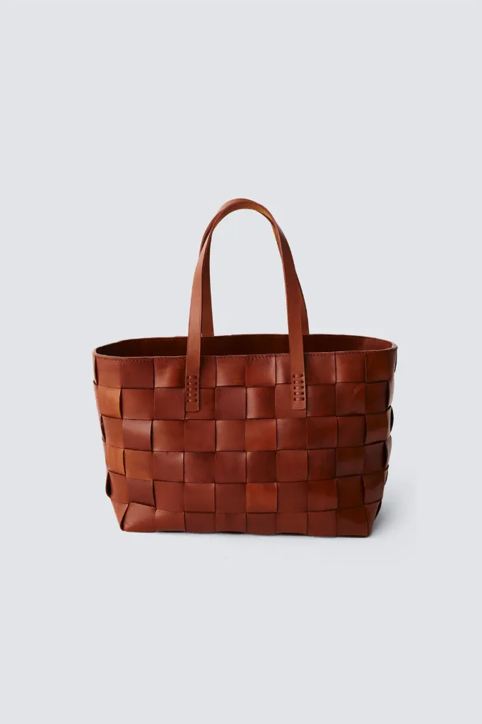 [8151 TAN] DRAGON DIFFUSION - Japan Tote Tan w/ flat handles