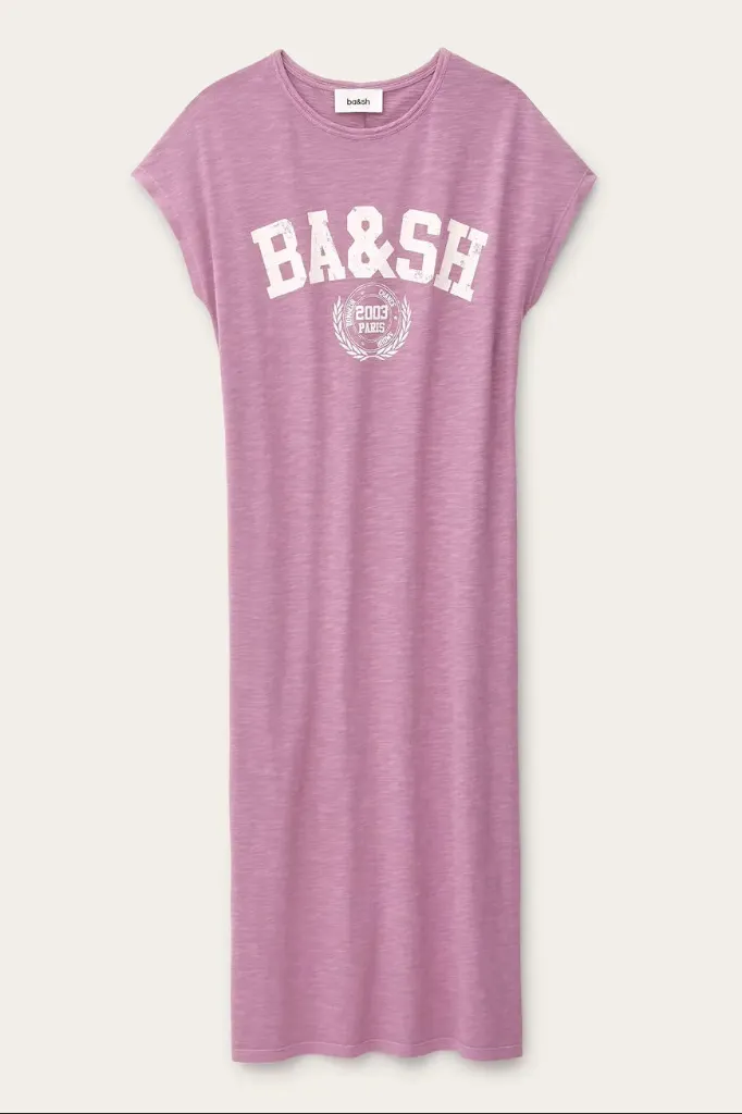 [1E26CIVI] BA&SH - Civia T-Shirt Dress (1)