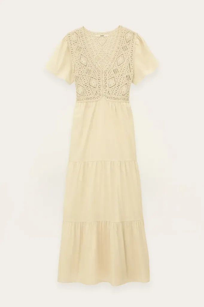 [1E26SAND] BA&SH - Sandy Midi Dress (1)