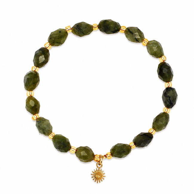 VADI JEWELS - Bello Bracelet Green Fluorite