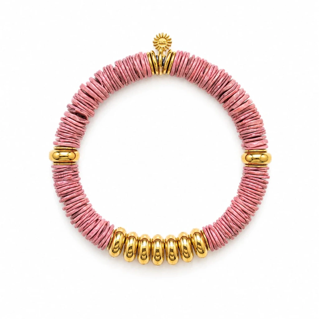[VADI012] VADI JEWELS - Alicudi Bracelet Pink