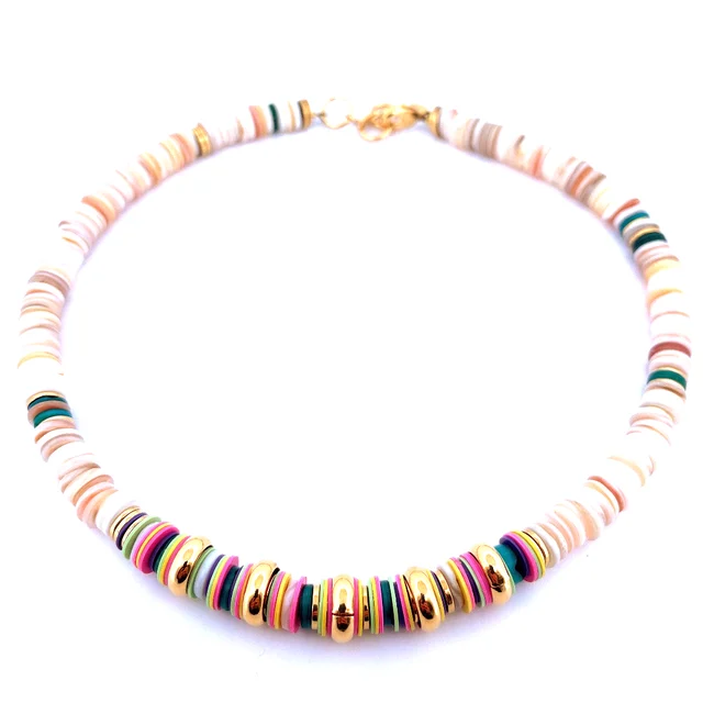 [VADI014] VADI JEWELS - Monaco Necklace Comona Natural