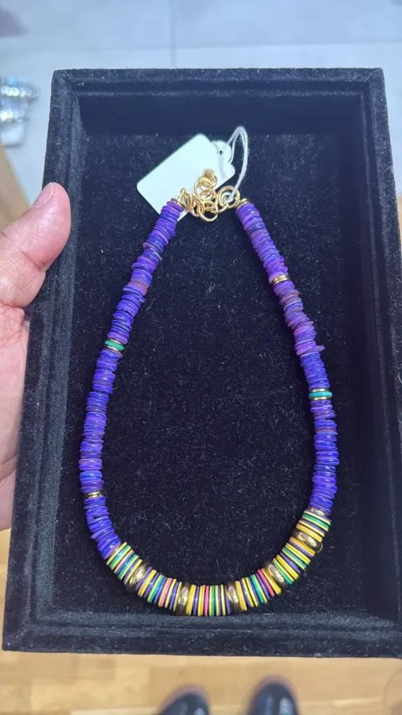 [VADI016] VADI JEWELS - Monaco Necklace Purple