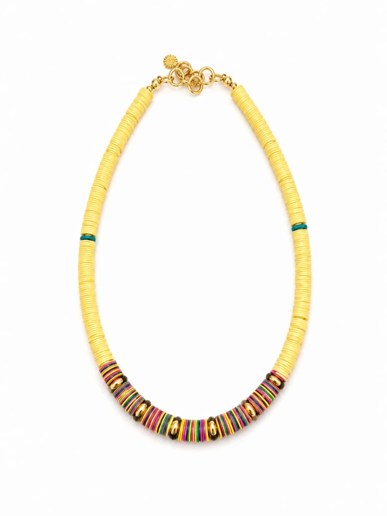 VADI JEWELS - Monaco Necklace Yellow