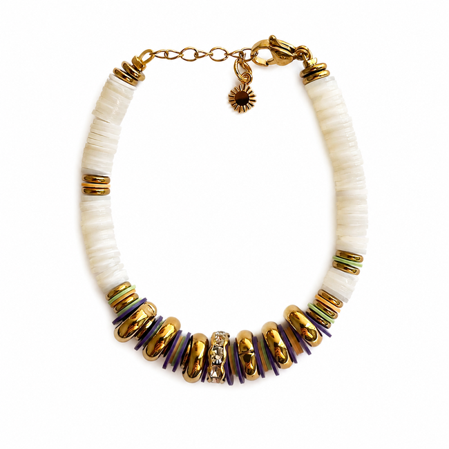 VADI JEWELS - Lilou Bracelet White
