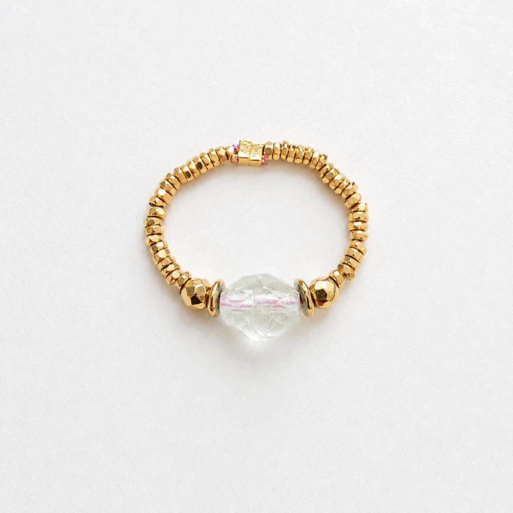 [VADI023] VADI JEWELS - Bello Ring Fluorite