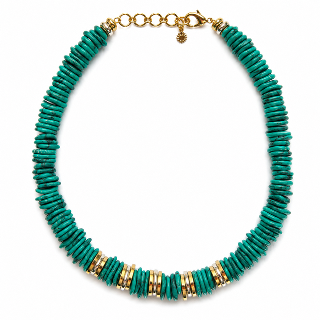 [VADI025] VADI JEWELS - Amare Necklace Turquoise