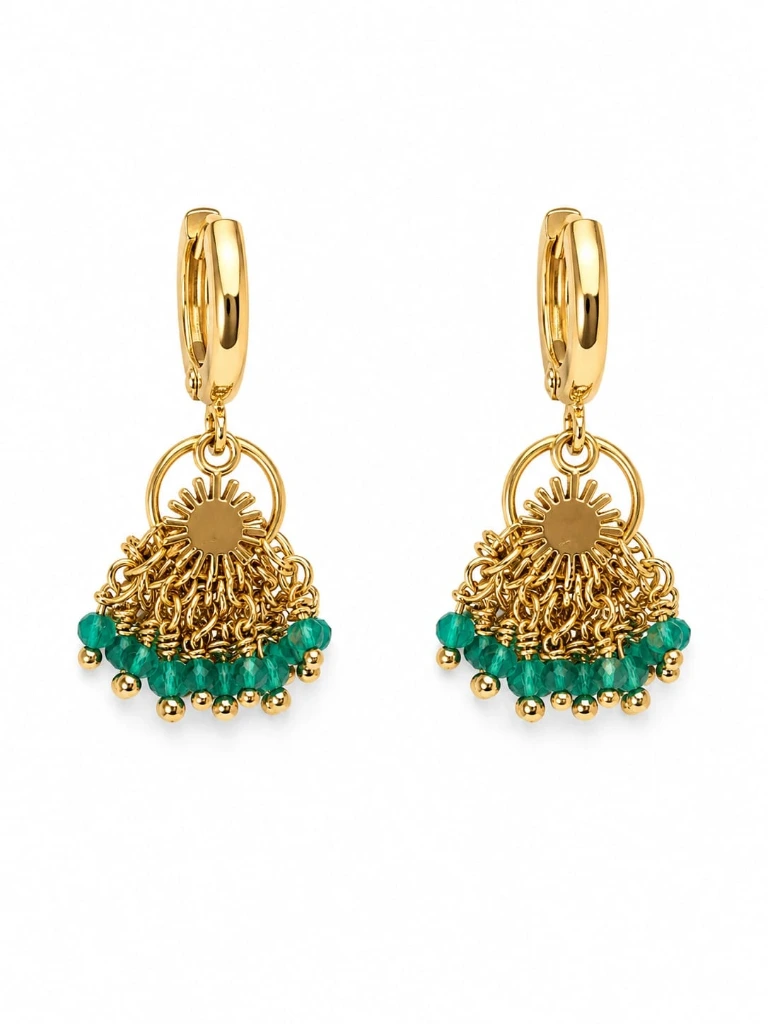 [VADI029] VADI JEWELS - Naple Earrings Turquoise