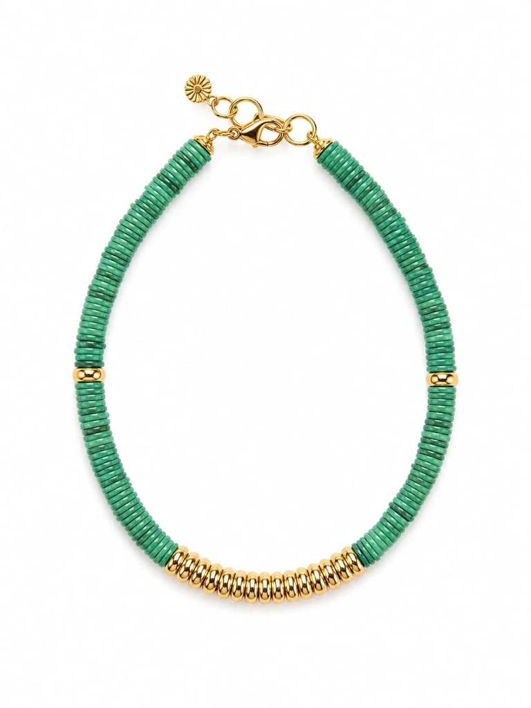[VADI032] VADI JEWELS - Alicudi Necklace Mint