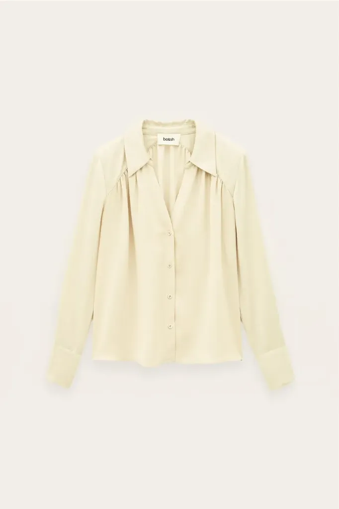 [1H26WILN] BA&SH - Wilna Shirt With Shoulder Pads (0(XS))