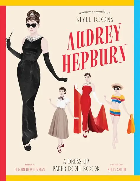 Style Icons: Audrey Hepburn: A Dress-Up Paper Doll Book