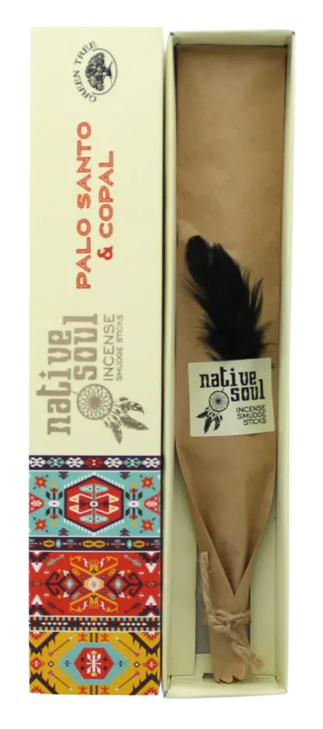 Green Tree Native Soul Copal & Palo Santo Incense - 15 grs