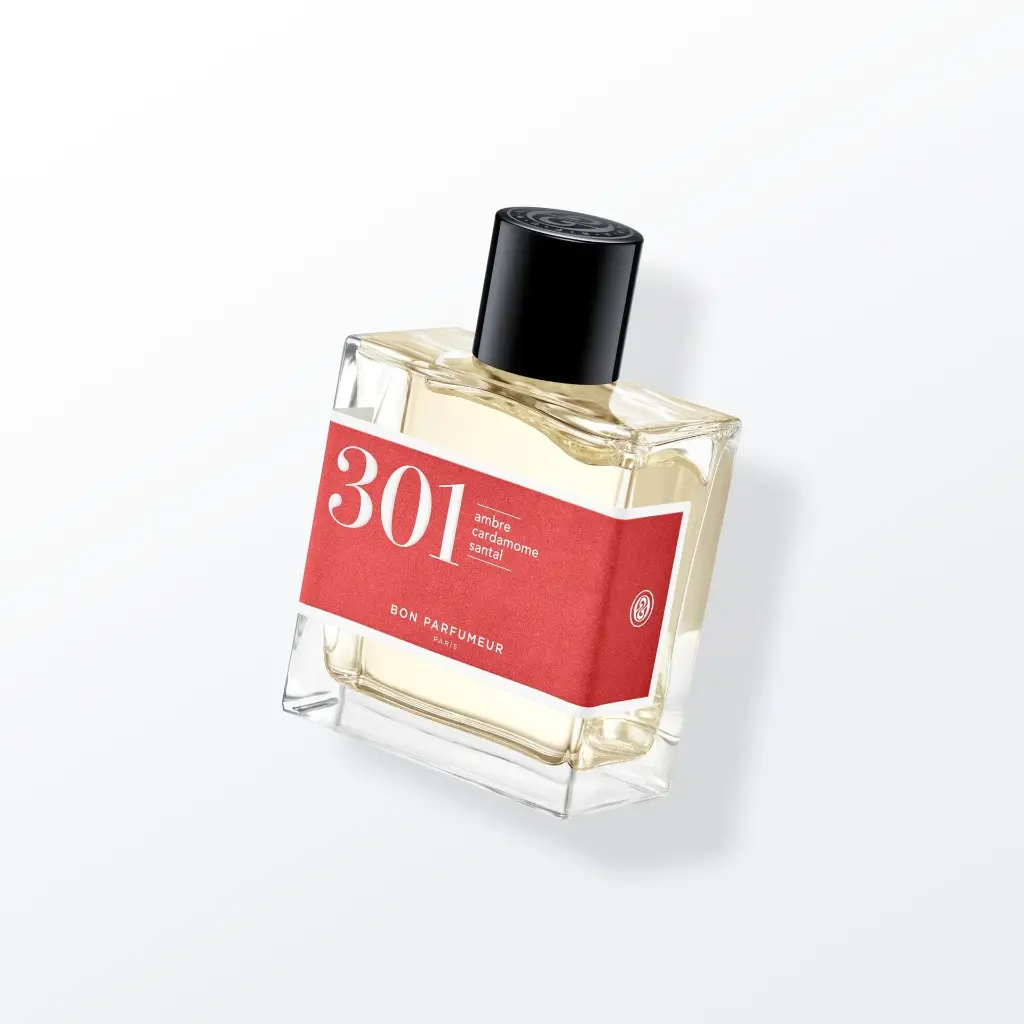 BON PARFUMEUR - Eau de Parfum #301 Amber, cardamom, sandalwood, 30ml 
