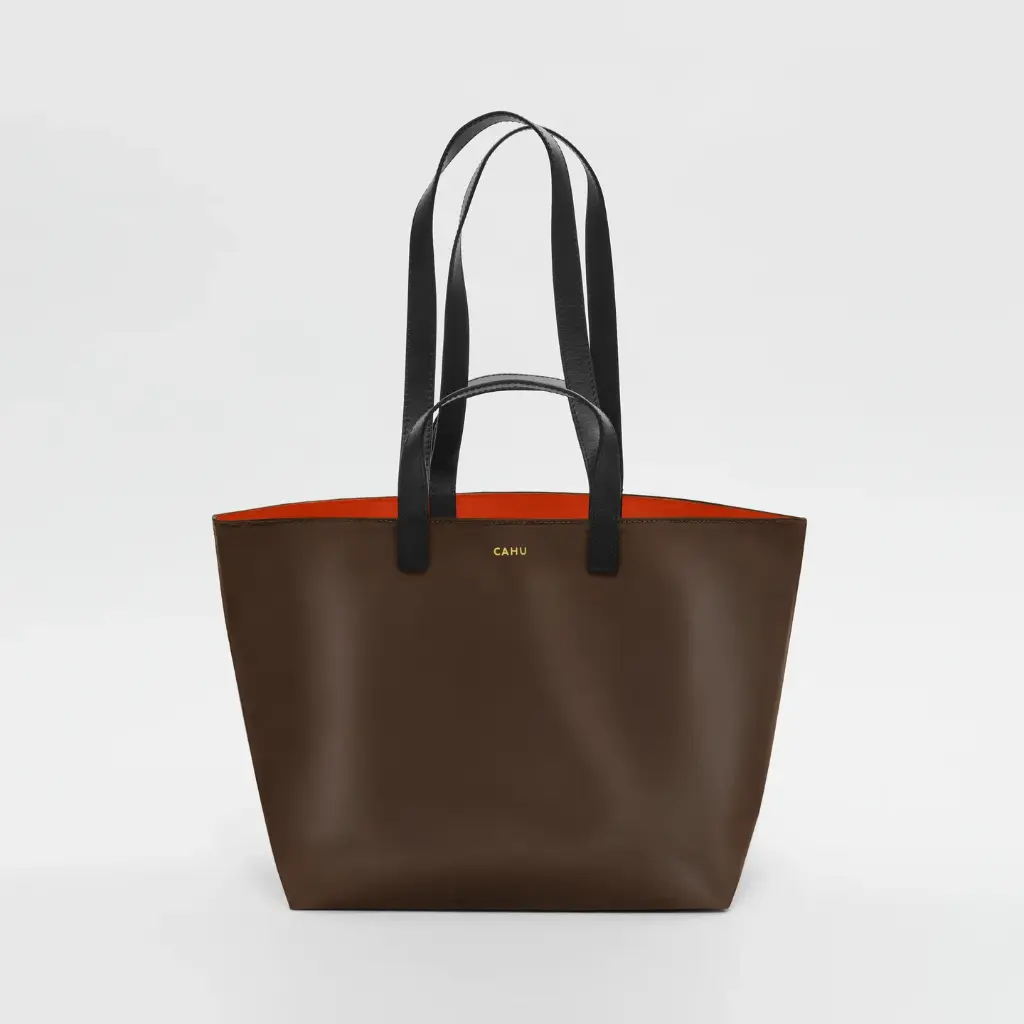 CAHU - The Pratique Brown-Orange Small