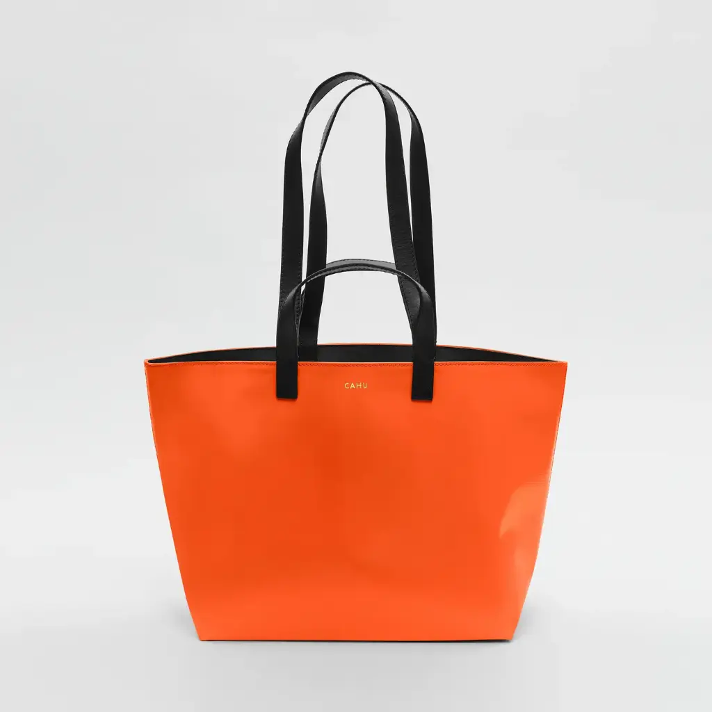 CAHU - The Pratique Orange Noire Small