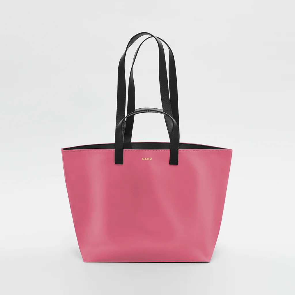 CAHU - The Pratique Light Pink Noire Small 