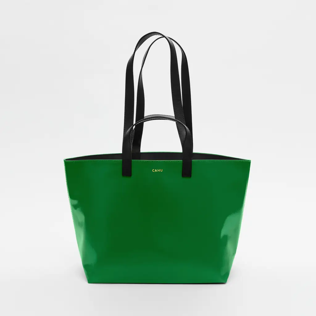 CAHU - The Pratique Dark Green Noire Small