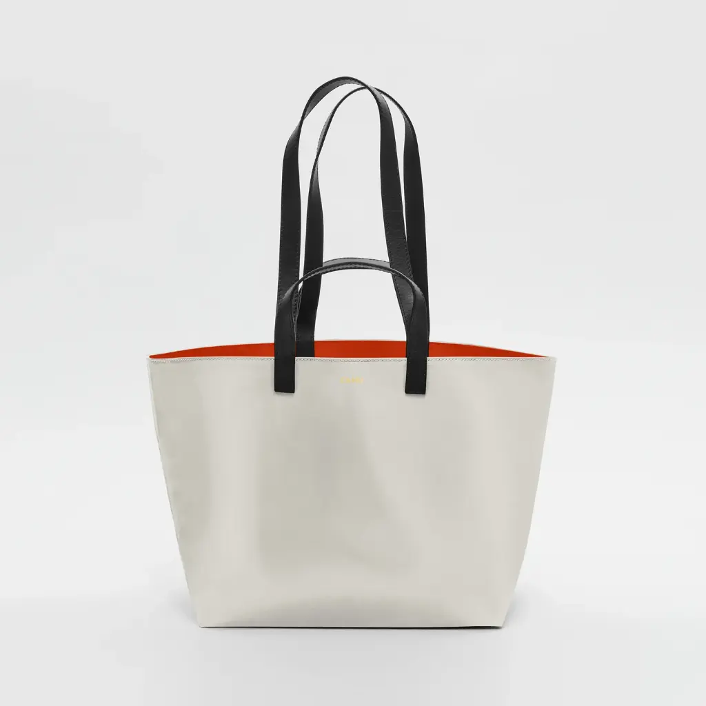 [PSLGR-O-SMALL] CAHU - The Pratique Light Grey Orange Small 