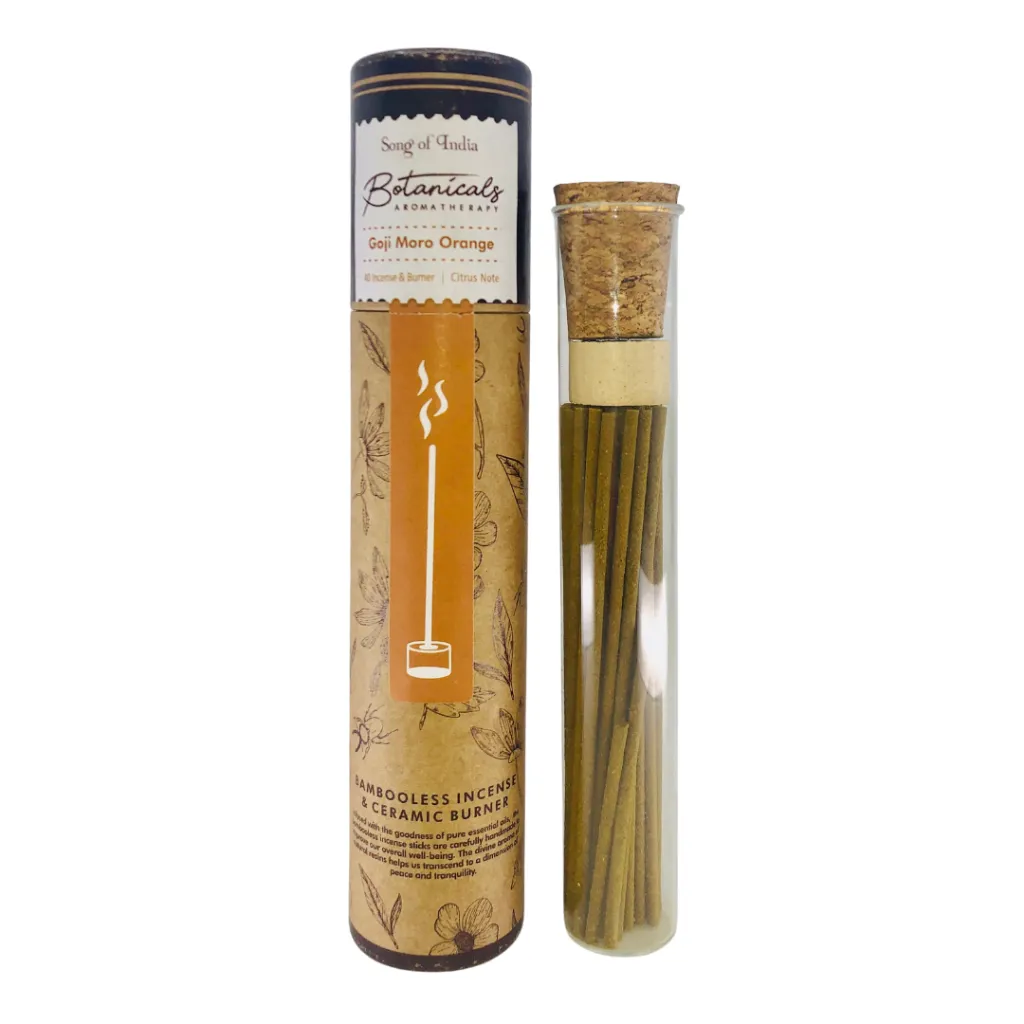 [73479] INCENSE STICKS BOTANICAL Goji Orange Moro 15 g