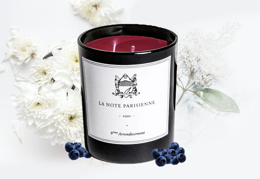 Scented Candle 8th Arrondissement of Paris 185gr - LA NOTE PARISIENNE