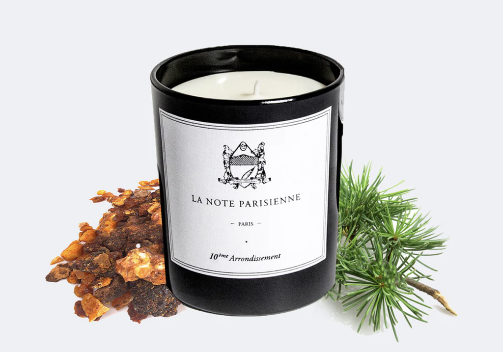 LA NOTE PARISIENNE - Scented Candle 10th Arrondissement of Paris 185gr 