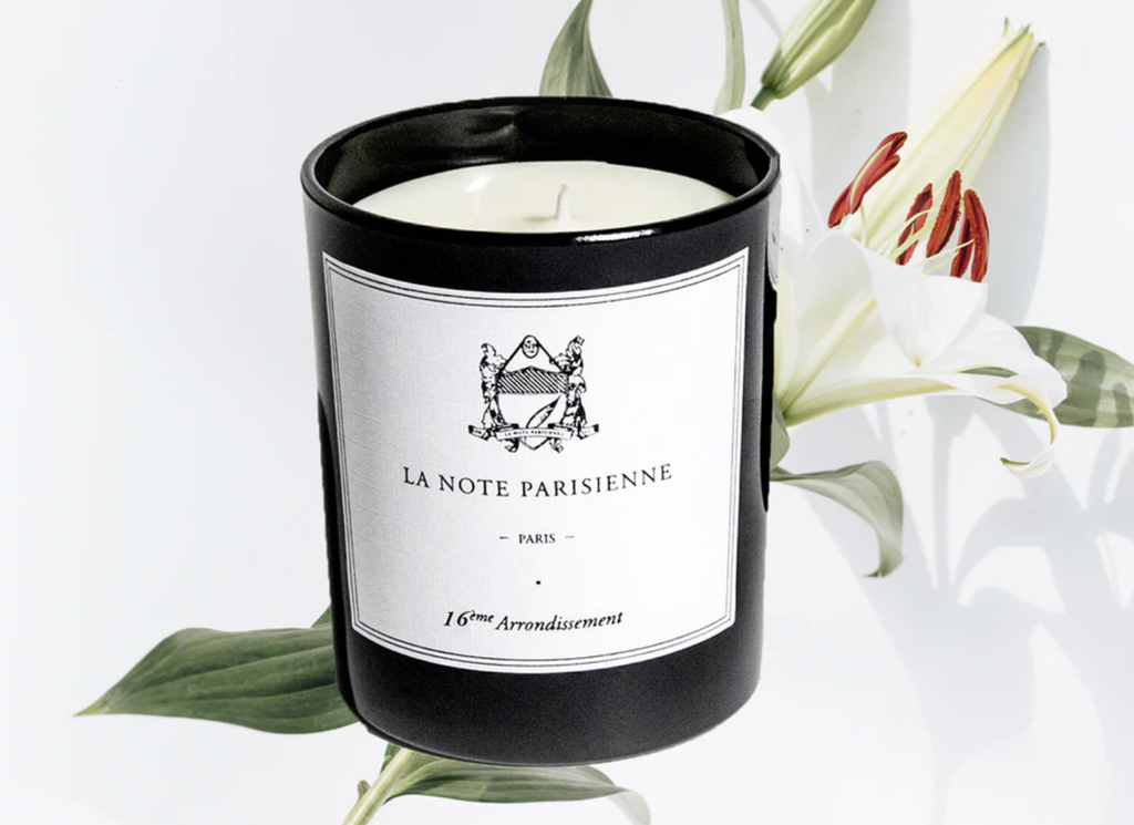 LA NOTE PARISIENNE - Scented Candle 16th Arrondissement of Paris 185gr