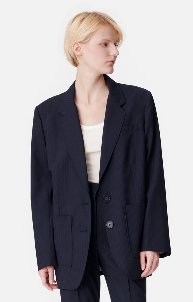 Bradley Jacket Navy Blue - VANESSA BRUNO