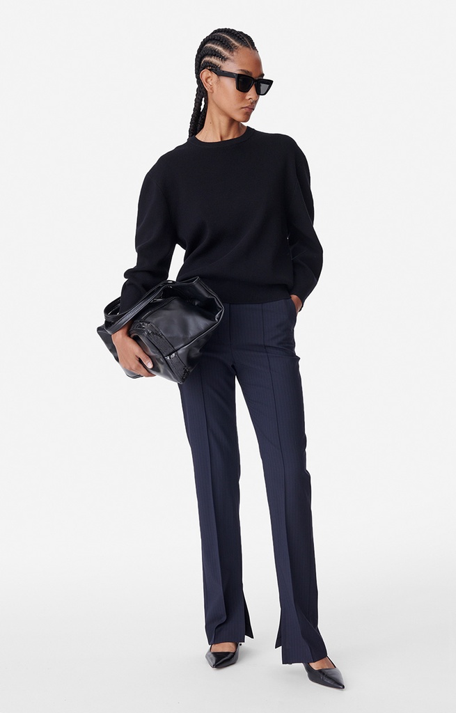 VANESSA BRUNO - Bean Pants Navy Blue (36)