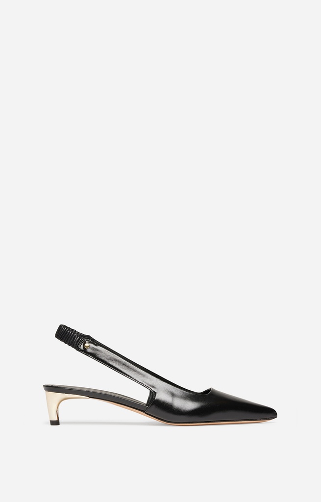 Leather Pumps 35mm Black - VANESSA BRUNO