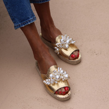 THE GOLDEN ONE ESPADRILLES - ALAMEDA TURQUESA (36)